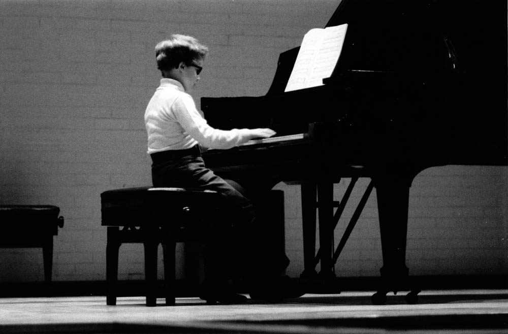 James David Smith at Piano, circa 1976