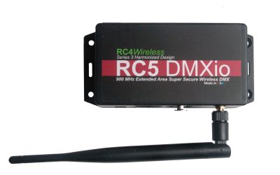 RC5 EASS by RC4 Wireless promises best-in-class wireless DMX range, performance, and data security